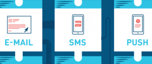 SMS, e-mail or push notification? [Infographic]