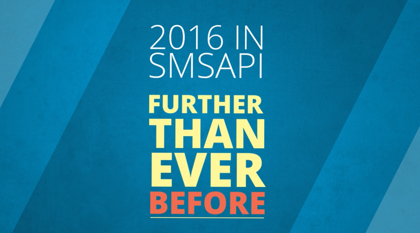 Summary of 2016 in SMSAPI – animation