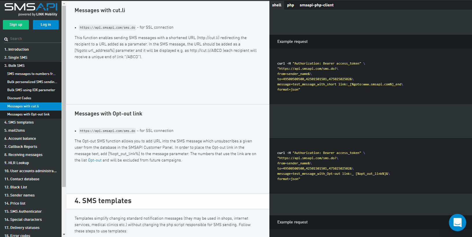 SMSAPI Documentation