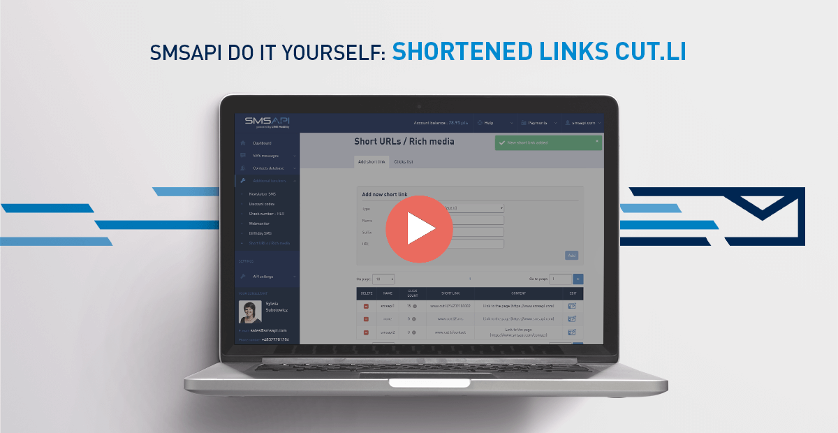 Do it Yourself #09 – Shortened links cut.li [VIDEO GUIDE]