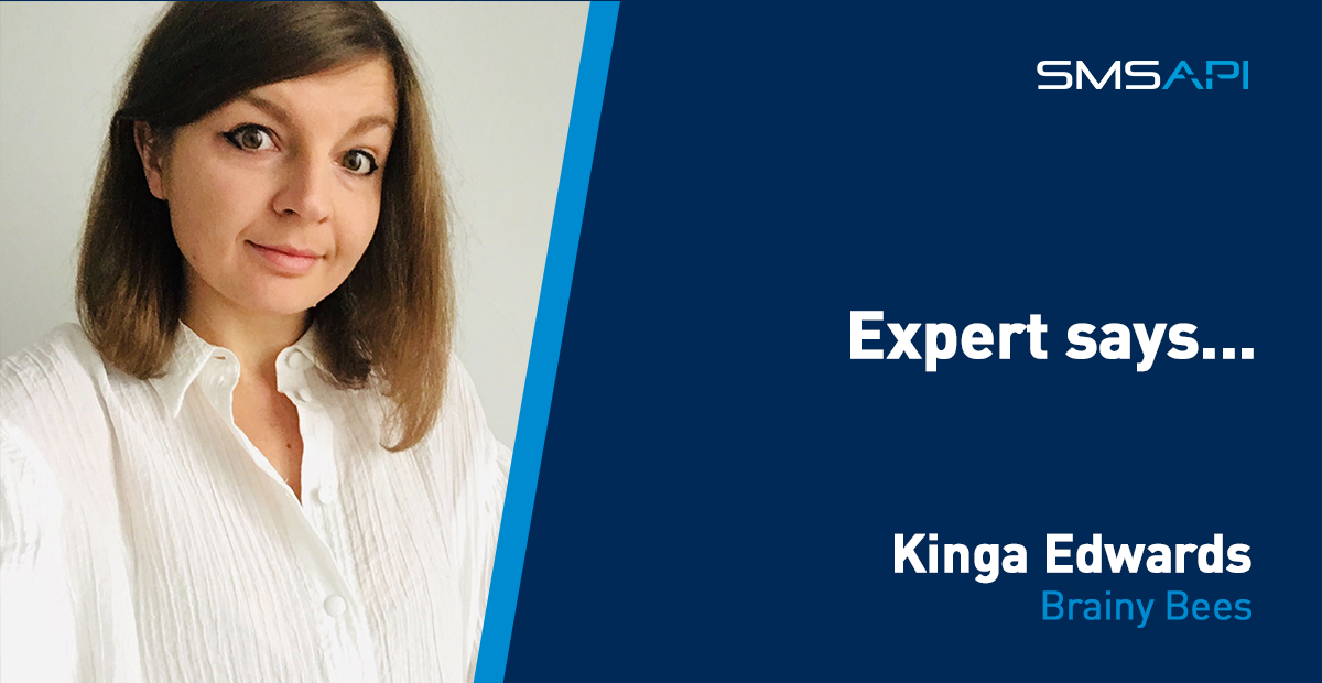 Expert says Kinga Edwards Brainy Bees Customer Experience